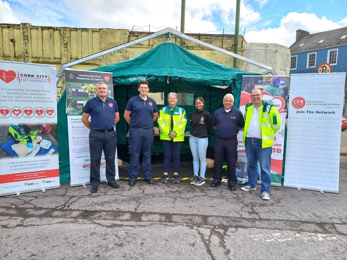 KinsaleCFR's tweet photo. Well done to Owen and John for attending the National  Services Day yesterday in Cork.  Our thanks to you all who go beyond the call of duty to save lives and help others.  You are our unsung heros! https://t.co/4hrJI0CDAr