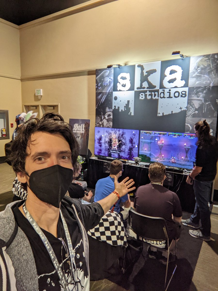 #PAXWest day 3! Stop by for a chance to win a Sodden Knight plushie, every hour, on the hour.