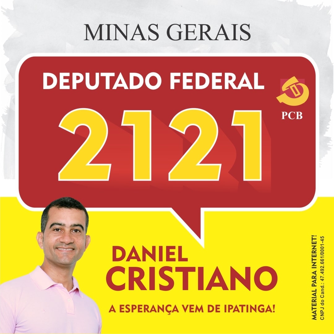 DanielCr2020's tweet photo. Vamos Minas Gerais... #Eleições2022 #DanielCristianoÉfederal2121MG!!!

Duda das Cadeiras Estadual 21210

Senadora 

Governadora Renata Regina 21

Presidente Sofia Manzano 21

#Vote2121MG https://t.co/esWi3rb4gL