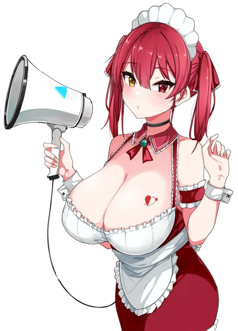 メイド服船長えっちだ#マリンのお宝 
