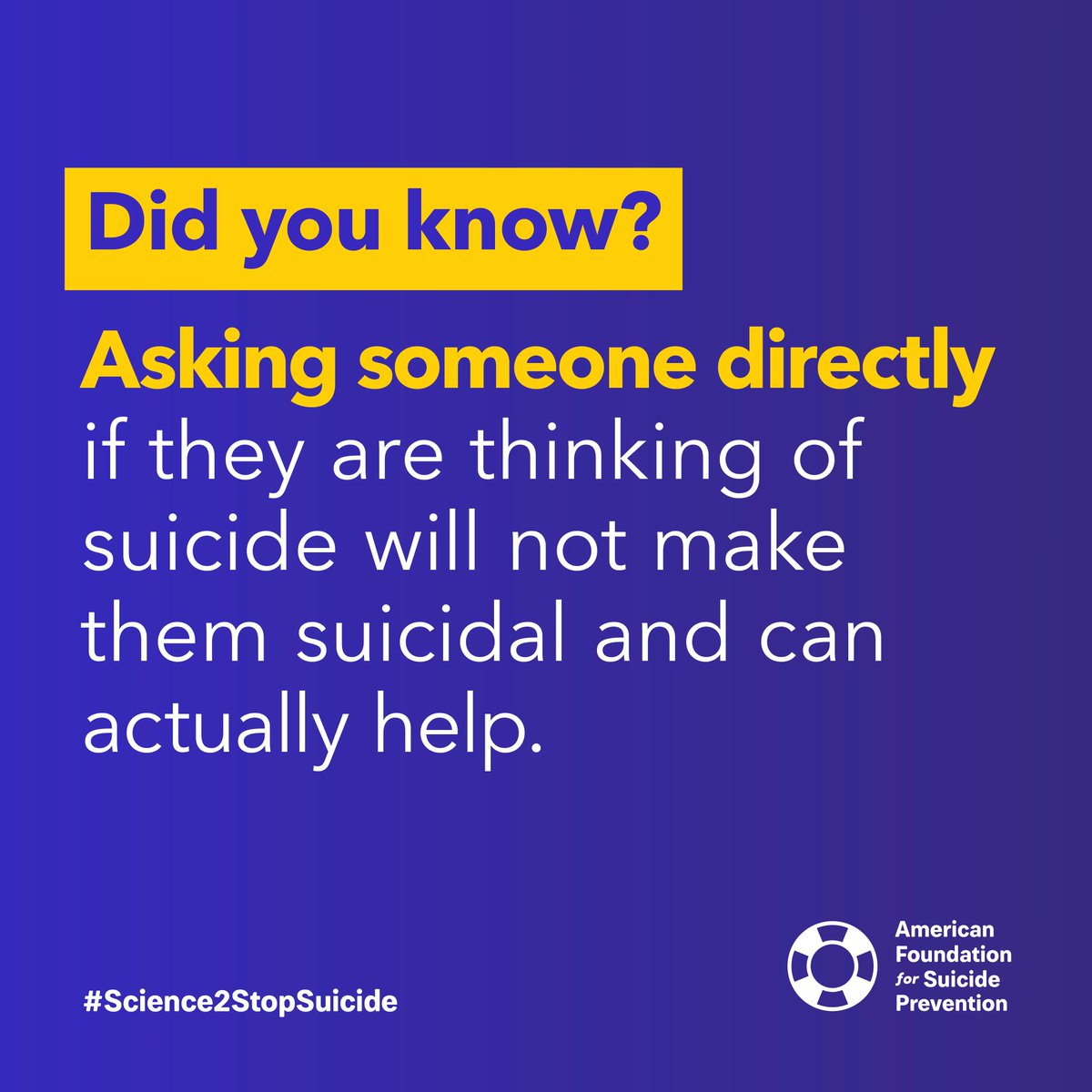 SunstoneCounse1's tweet photo. Throughout the week, we will be sharing some facts about suicide. If you or someone you know has had suicidal thoughts or ideations, know you are not alone. Sunstone Counselors are here to help. More resources can be found here: https://t.co/11rt7LeAaa https://t.co/wTfPYhQjrx