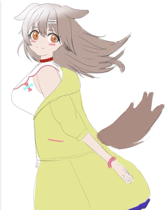 ザザザっと描いたころさんこれを清書したい 
