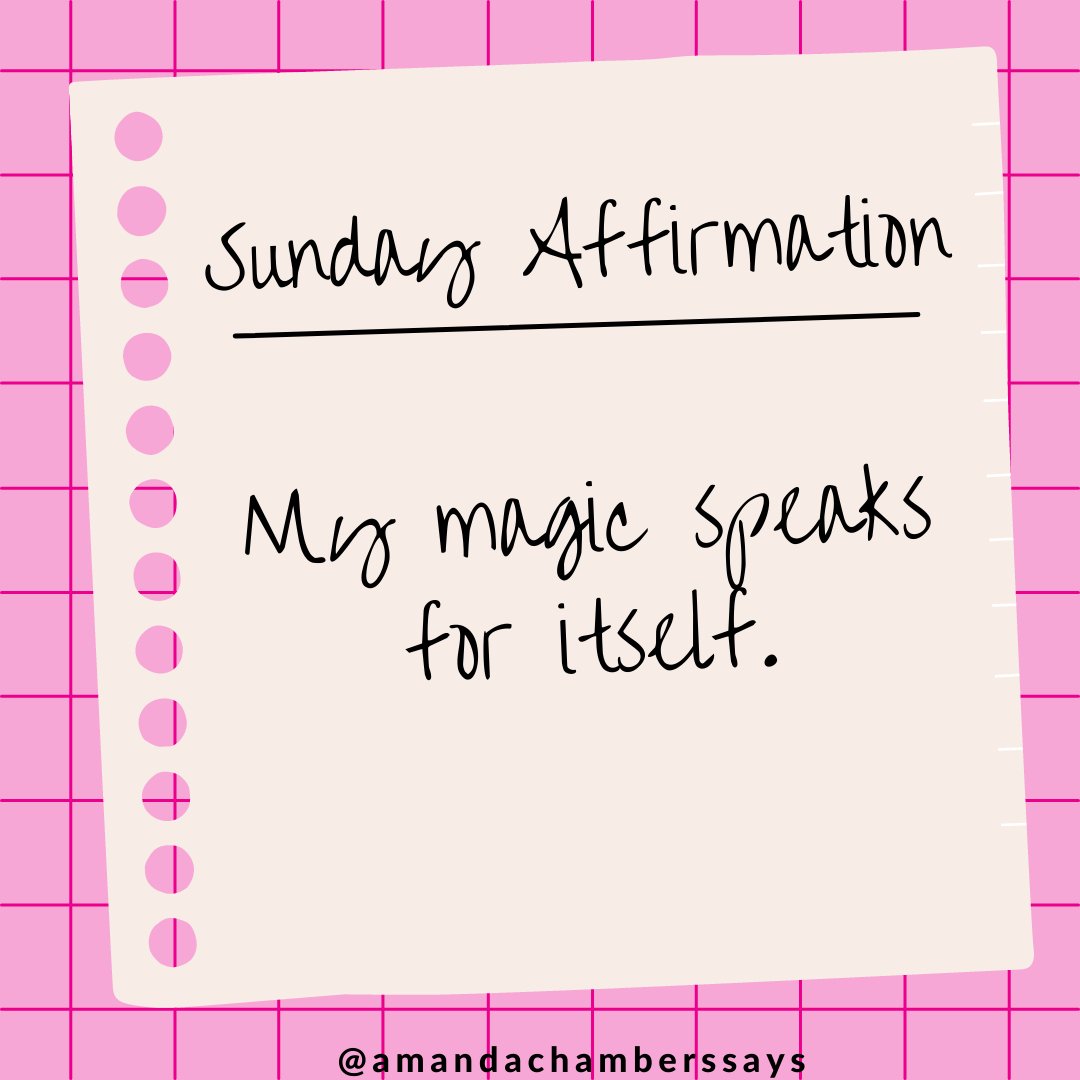 achamberssays's tweet photo. 💫 #affirmation https://t.co/oIZGldvNw8
