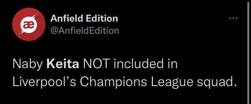 Anfield Edition | æ tweet media