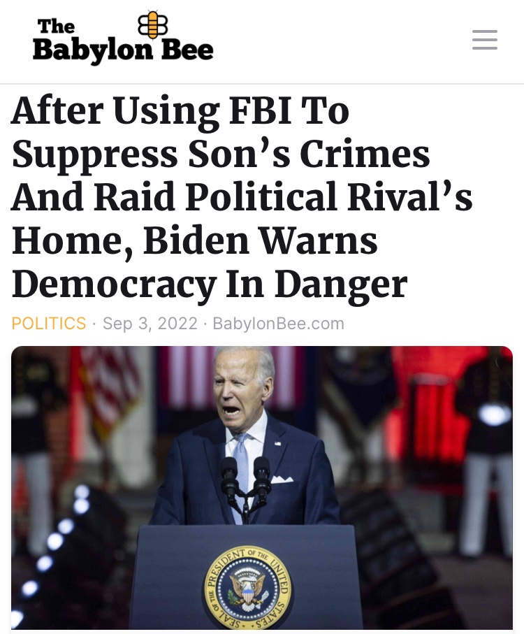 welsh_benjamin's tweet photo. @JoeBiden At first I thought the Bee was just a parody https://t.co/PctklfPTfV