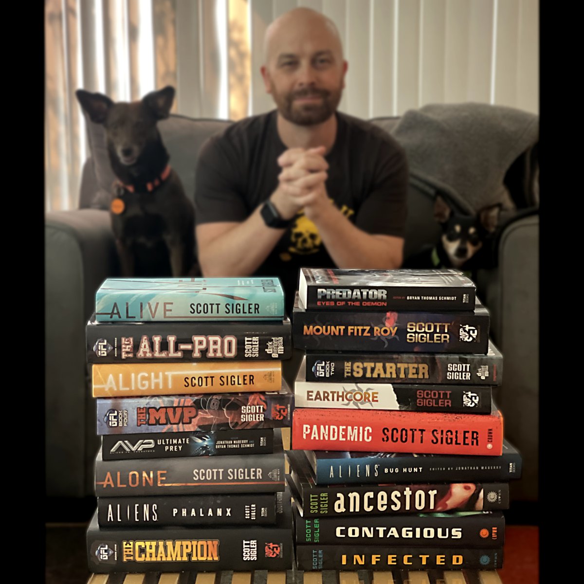 It's National Read A Book Day! I have some suggestions...

Don't let the endless rabbit holes of social media keep you away from literary goodness. Paperback, eBook, audiobook, hardcover... cram that sweet story manna into your noggin. 

#Books #ReadABookDay #LittleDogs