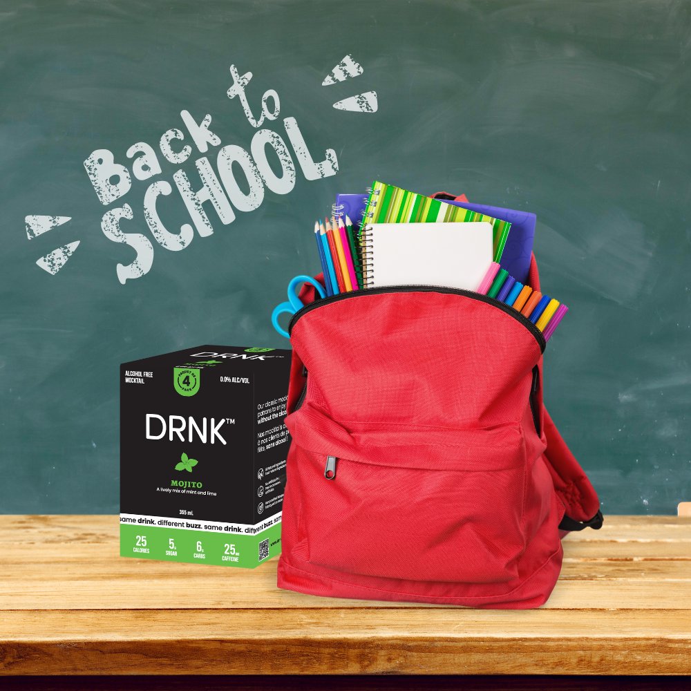 DrnkBev's tweet photo. Pack your pens. Pack your books. But most importantly - Pack your #DRNK s

#drnkbev #samedrinkdifferentbuzz #beverages #letsgetsober #backtoschool #backtoschoolweek https://t.co/1VYbMkznYz