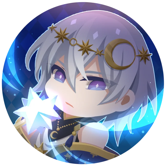ツイステよりクルーウェル: ツイステよりシルバー(星送り衣装): 原神より楓原万葉: ウマ娘よりビワハヤヒデ: この度はアイコン企画にご参加頂きありがとうございました!当選おめでとうございます! 