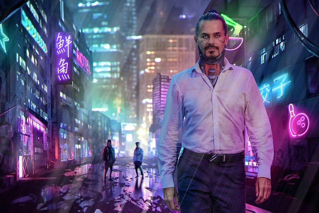 My first Edit of my Cyberpunk 2077 Cosplay 
#cyberpunk2077game #Cyberpunk2077 <a href="/CDPROJEKTRED/">CD PROJEKT RED</a> <a href="/CyberpunkGame/">Cyberpunk 2077</a> <a href="/CP2077Community/">Cyberpunk 2077 Community</a>