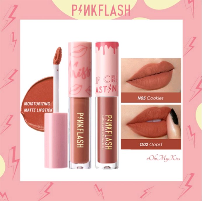 sangmaniak_'s tweet photo. Cek PINKFLASH Matte Lipstik Lembut Tahan Lama Pelembab Pigmentasi Tinggi 21 Colors dengan harga Rp16.000 - Rp17.900. Dapatkan di Shopee sekarang! https://t.co/5iEsFTr3sq https://t.co/JubGYzukAo