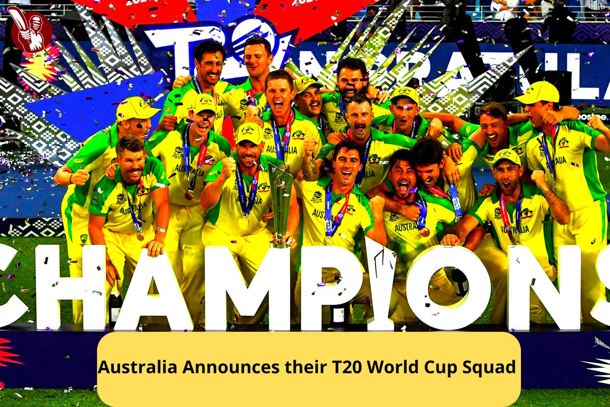Australia Squad For T20 World Cup. Click On the Link for the Details.
bit.ly/3q8kg50
#RohitSharma #AustraliaCup #t20worldcup2022 #INDvsPAK #PAKvHK #PakVsInd