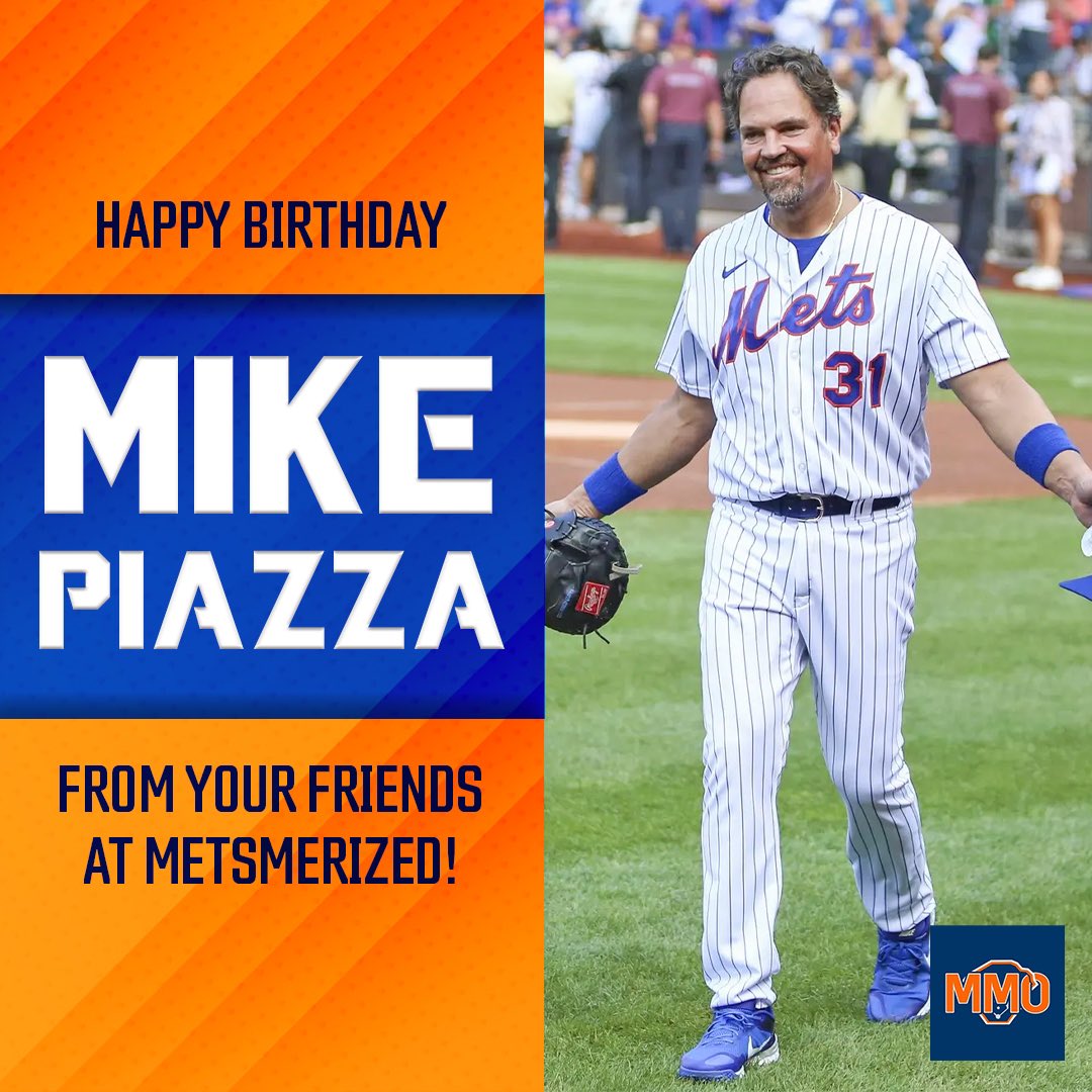 Happy Birthday to one of the greatest Mets of all time, Mike Piazza! 