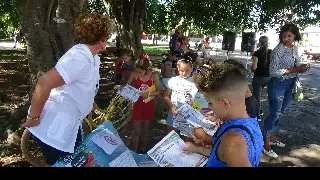 PomaresCardena2's tweet photo. En esta fiesta de hoy de fin de verano no podían faltar los payasos para los niños #VeranoConTod@s #JagueyEnVictoria #Matanzas #CubaPorLaPaz @IvnMartnezIzqu1 @gonzalez_meilys @CuetoCobas @morfa @LuisAlbertRodr @SunyGarca1 @Yeneimismarcos @yoledsy @YudeysiO @RuizYeldis https://t.co/f377M21SNF