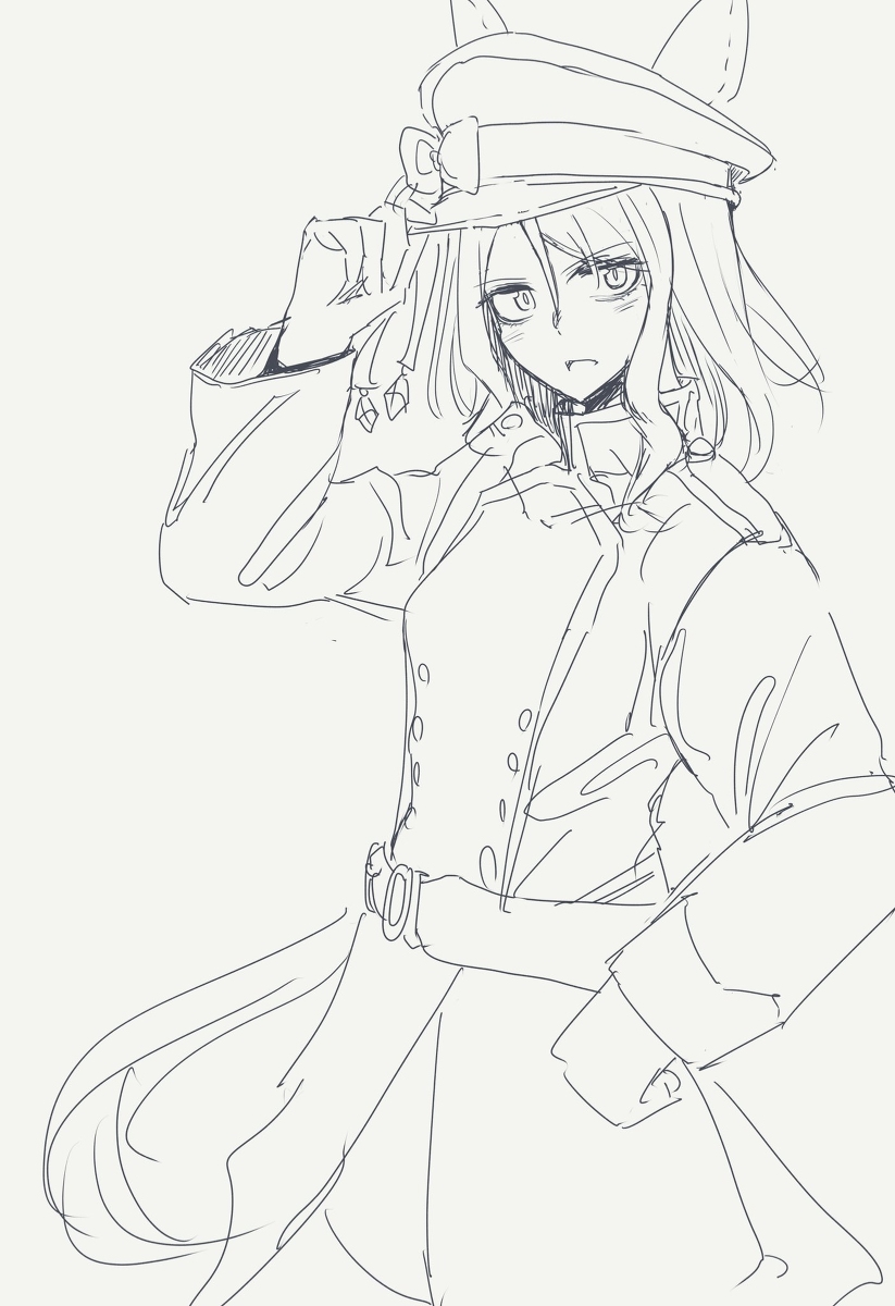 ウマ娘「今週描いたやつ #ウマ娘プリティーダービー #キングヘイロー(ウマ娘)  」|逢坂カナメ@私は推しの限定ストーリーを見逃しましたのイラスト