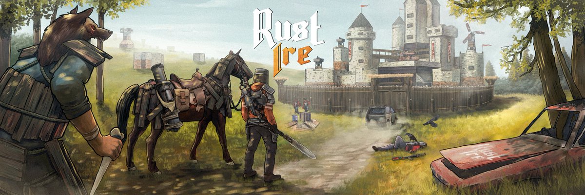MvAartwork's tweet image. medieval rust ⚔ #playrust #facepunch #facepunchrust #rustart #fanart #illustration #GraphicDesigner #art #rust