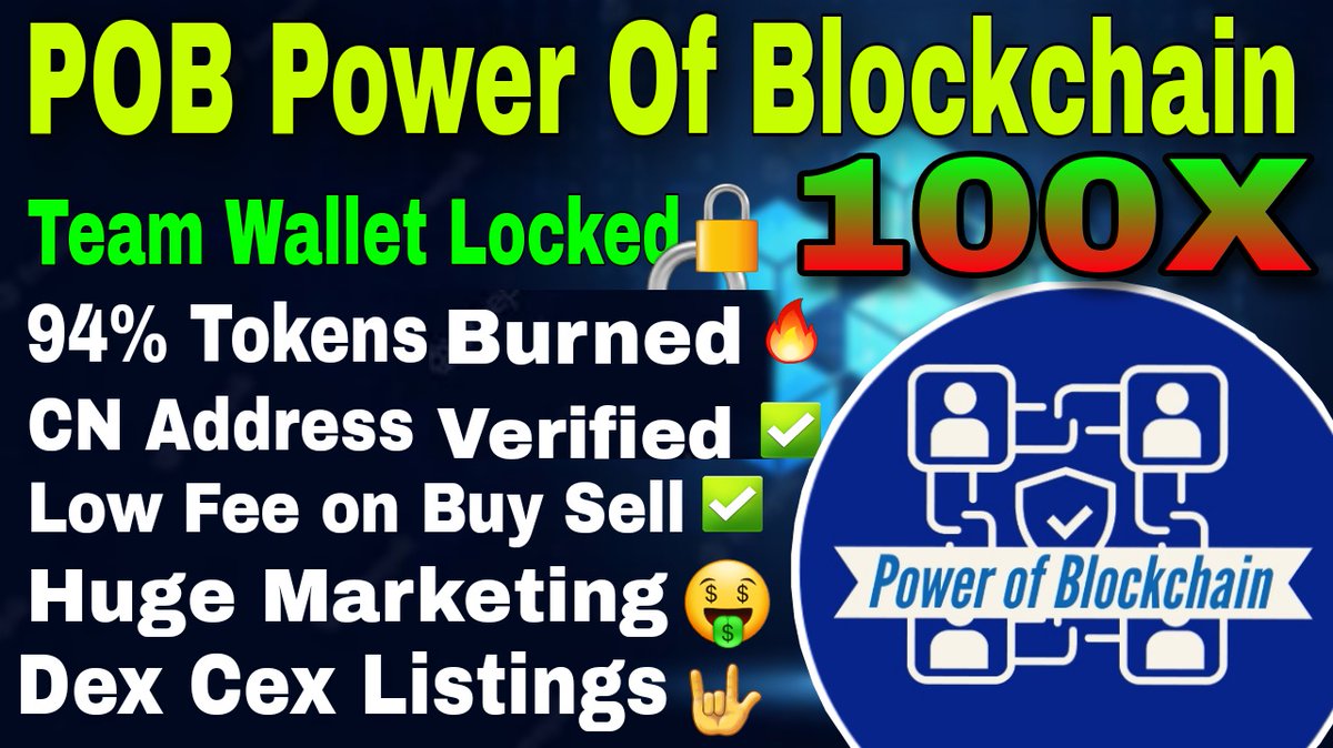 ikprofit11's tweet photo. @Pobc_  #pob #powerofblockchain

Video link 
https://t.co/tkhkSzjeUa https://t.co/cZWzS3cyWZ