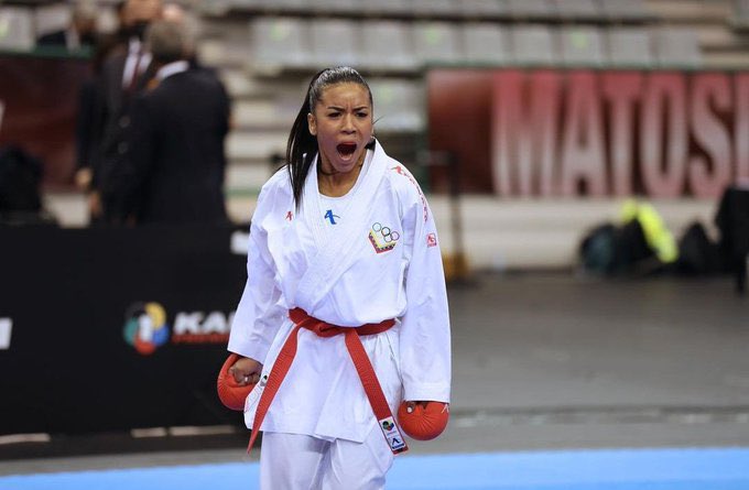 Venezuela 🇻🇪 amanece con una nueva campeona en el Karate 🥇

Lo hizo OTRA VEZ! <a href="/Yorgelisalazarr/">Yorgelis Salazar</a> conquista la Premiere 1 de Karate en Baku Azerbaiyán 🇦🇿 venciendo a la iraní Sara Bahmanyar 5/0