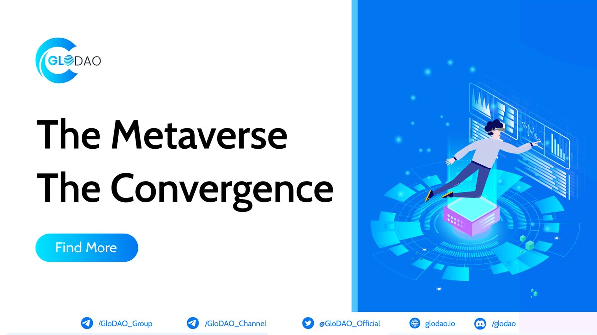 GloDAO_Official's tweet photo. Find out more about the metaverse, the convergence here 👉 https://t.co/DzLvZ6gsTq

#glodao #defi #dao #blockchain https://t.co/dOYoDK3SHl