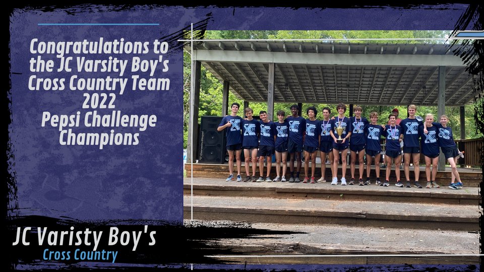Congrats to the <a href="/JamesClemensXC/">JCXC</a> Varsity Boy's - The 2022 Pepsi Challenge Champions