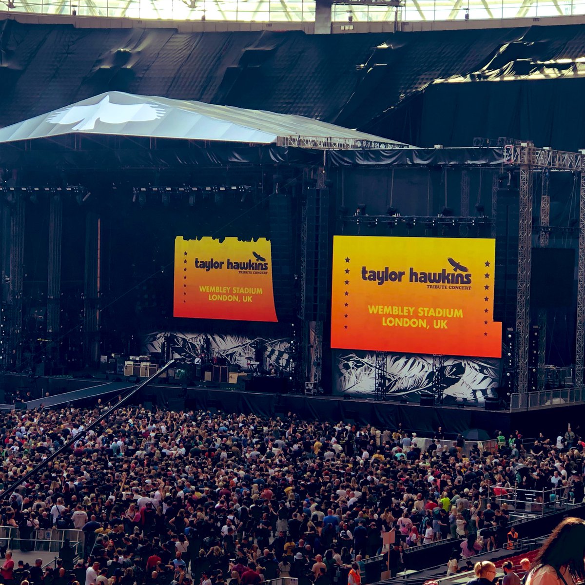 Hard to put into words just how amazing this was #taylorhawkinstribute