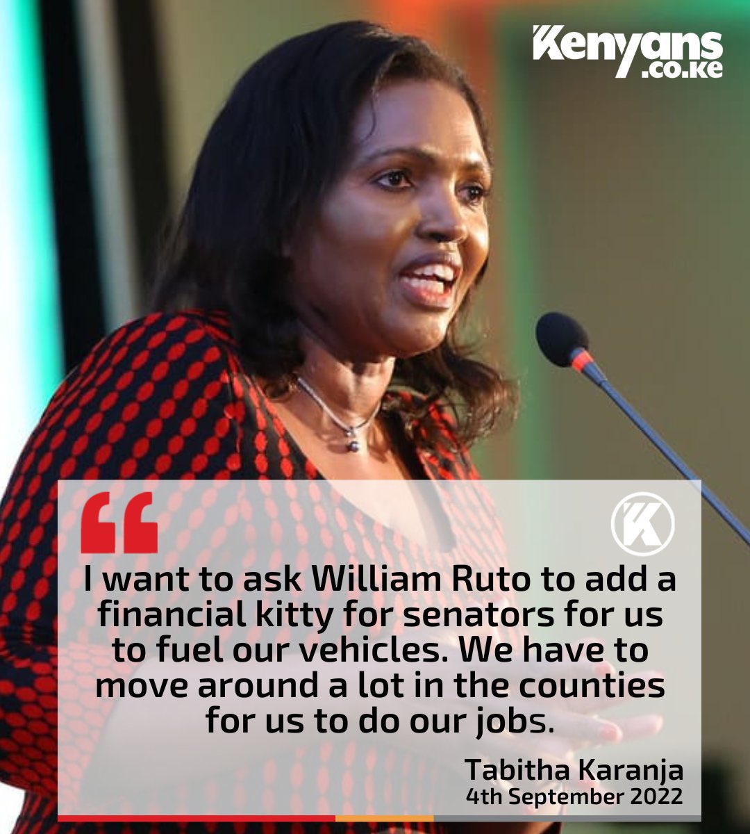 AnneMbugua16's tweet photo. You cannot be this greedy mama. You are a great disappointment. You'd have at least waited to know what exactly entails the work of a senator after being sworn in https://t.co/rdkAffD9Mu