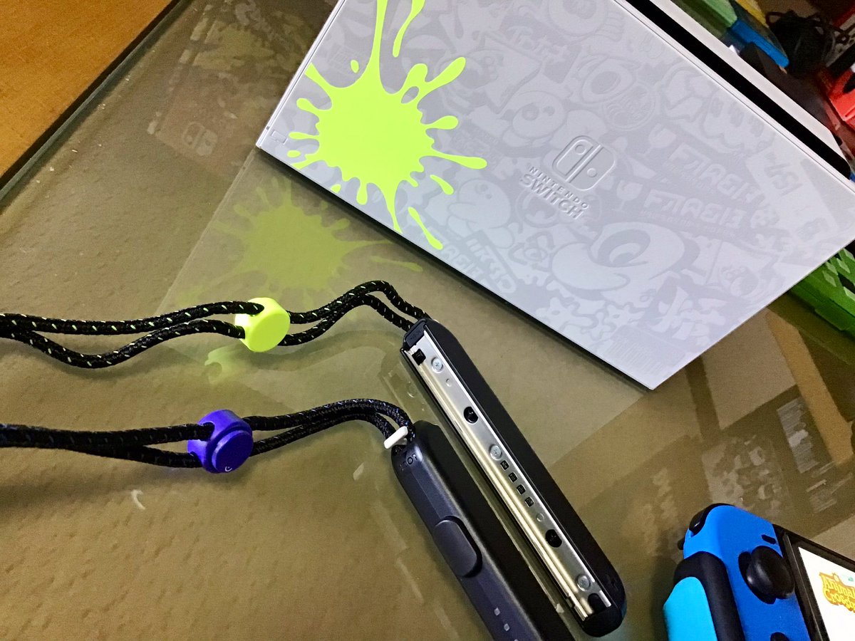 sonicpulsar's tweet photo. #Splatoon3 #NintendoSwitchOLED #SWOLED #Unboxing #Nintendo #SwitchOledSplatoonedition https://t.co/oYcTA6jmmA