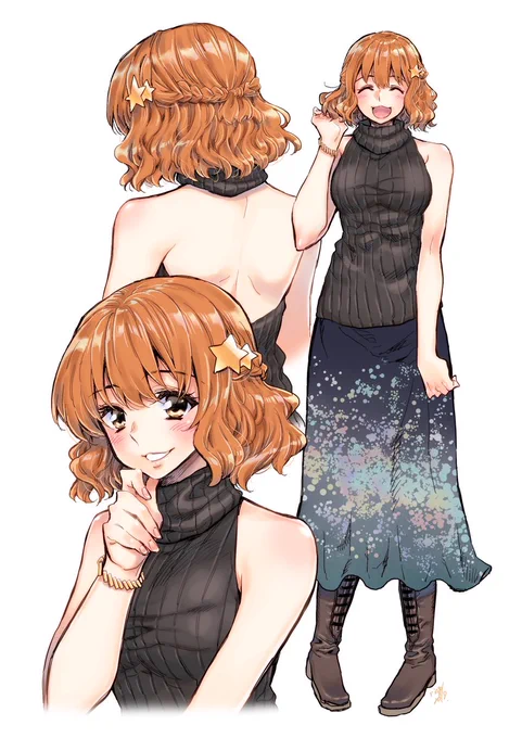 きらりに髪を切ってもらったよ。#諸星きらり 