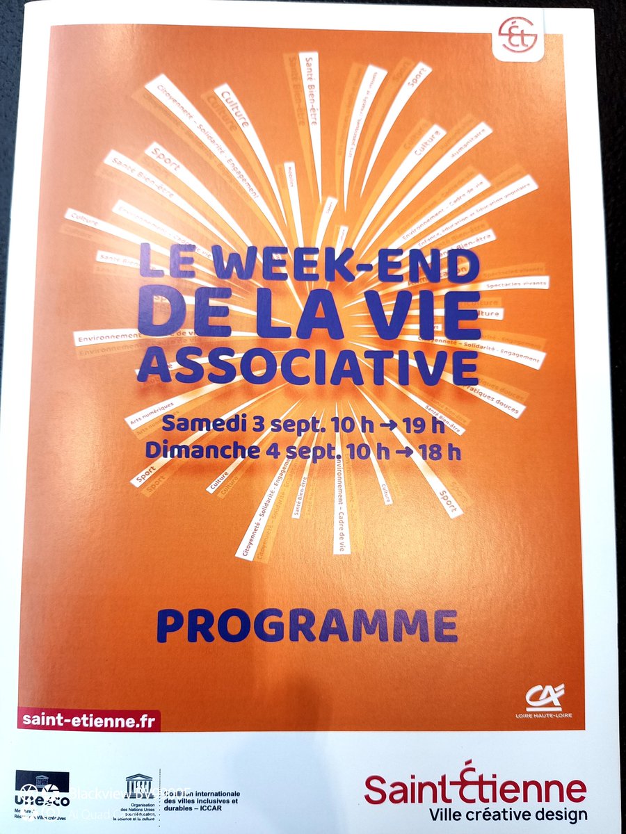 Initiative42's tweet photo. Saint Etienne. Parc des expositions 3 &amp; 4 septembre. Venez nous retrouver sur le stand @Initiative42 

#benevole #engagementassociatif #vieassociative 
@saint_etienne_  @SteMetropole
@InitiativeFR 
@InitiativeAURA https://t.co/5pV2sUbg8A
