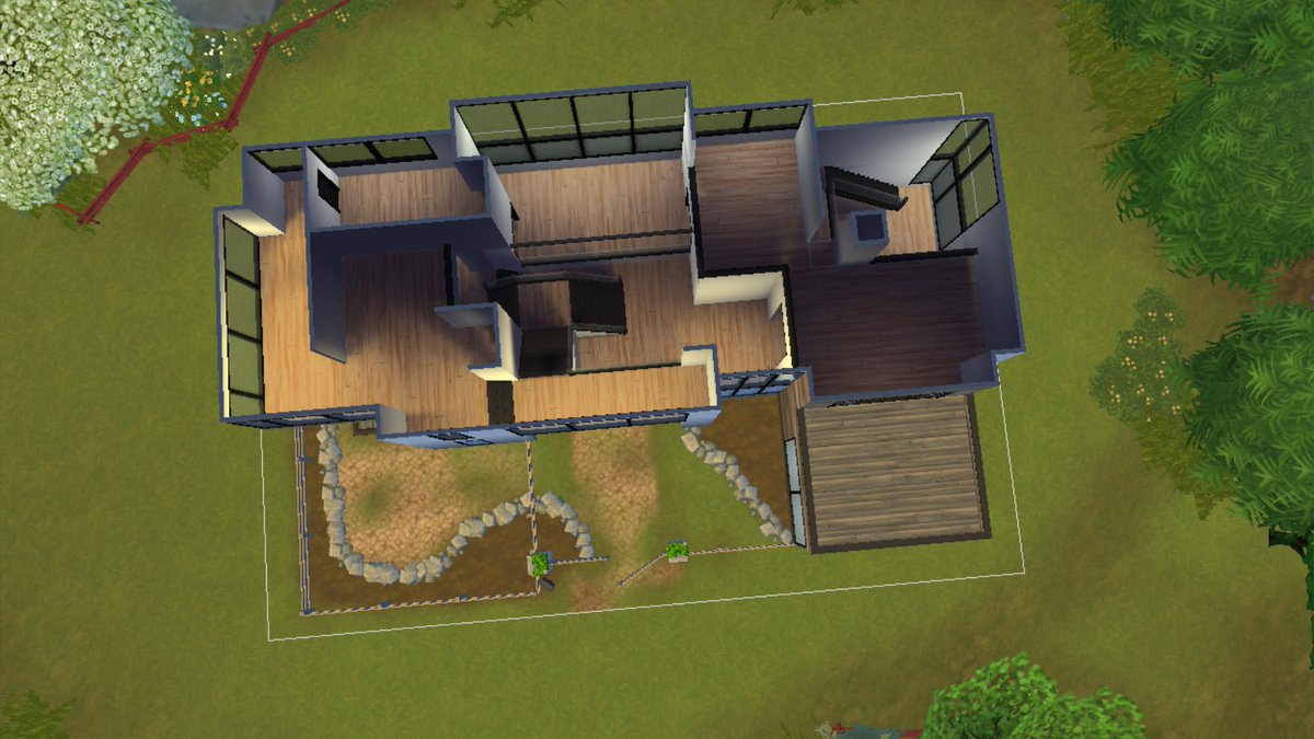 SimsByKirby's tweet photo. Large modern country manor is ready for your sims to move and and furnish!
Current WIP now up on my gallery! 
ID: SimsByKirby
Furnished build will also be uploaded at a later date.
#Sims4 #sims4build #sims4nocc #sims4noccbuild #ShowUsYourBuilds #sims4shell #sims4wip #TheSims4 https://t.co/RoMWiCVKUg