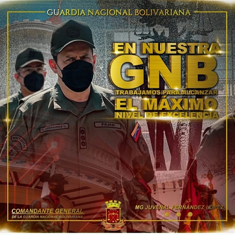 LaDvc45's tweet photo. Nuestra Guardia Nacional Bolivariana, trabajamos al máximo nivel de excelencia.
#4Sep #GNBCVC
.@GNBVCostera https://t.co/EPkFbiXFwS