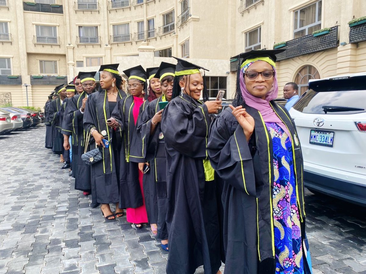 JamjamDahiru's tweet photo. Yesterday we graduate #Fellowship in Leadership Strategy and Development  @centrelsd 
Alhamdlillah🙏. The one year journey was such a hassle,  but definitely worth the tassel 🎓🙌
I am super grateful to my support system - F&amp;F 4 d encouragements and celebrations. I love U all❤️ https://t.co/ZIB0L81lFf
