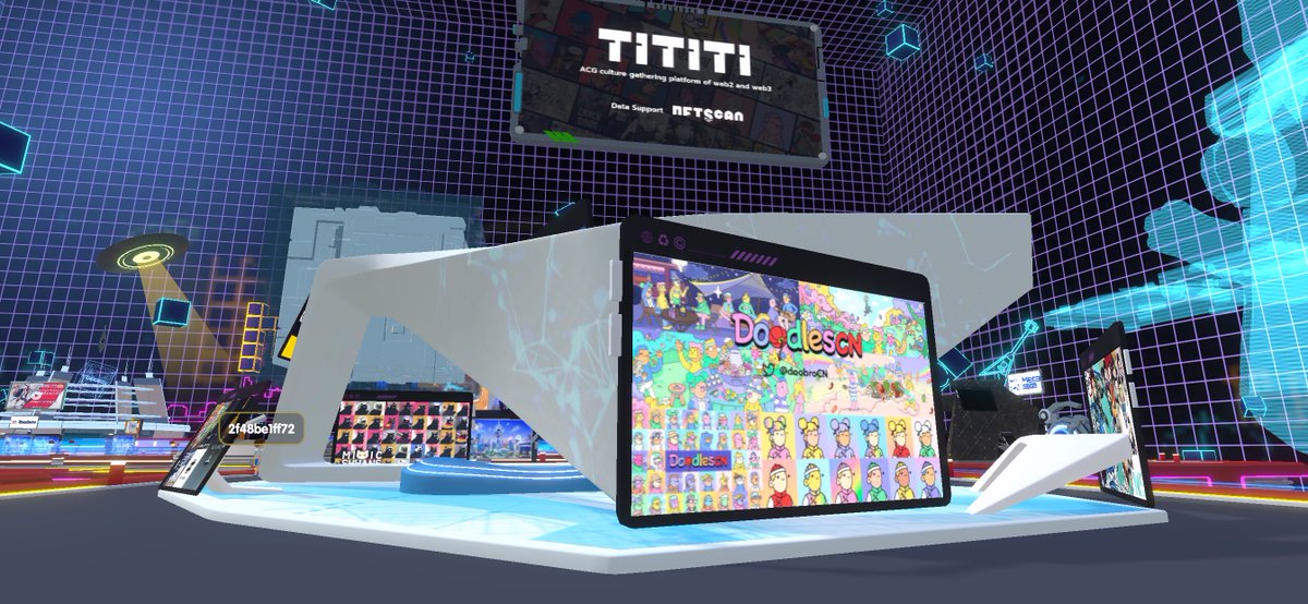 TiTiTiOfficial's tweet photo. TiTiTi x Doodles
Watch out frens!
@doobroCN coming in Ti with a joyful range of colors🌈
#Web3 #nft #ACG #ChinaJoy #MetaCJ #Doodles @doodles https://t.co/x2FFgcZ55A