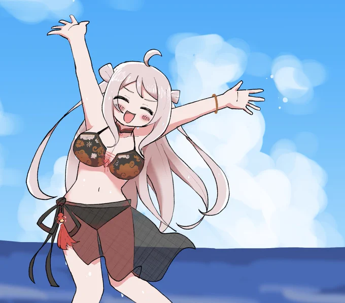 残暑を吹き飛ばしてくれるランジュちゃん 