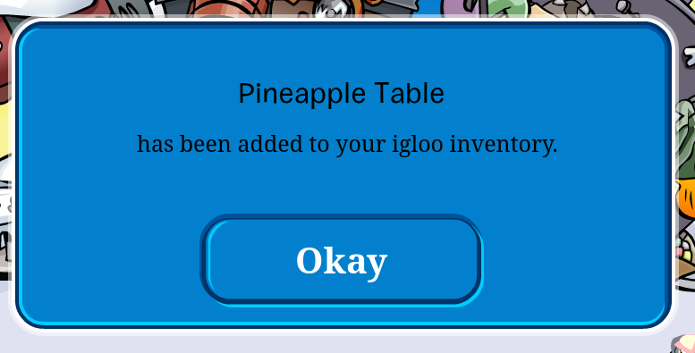 pineapple_table's tweet image. today's daily item #cpforever