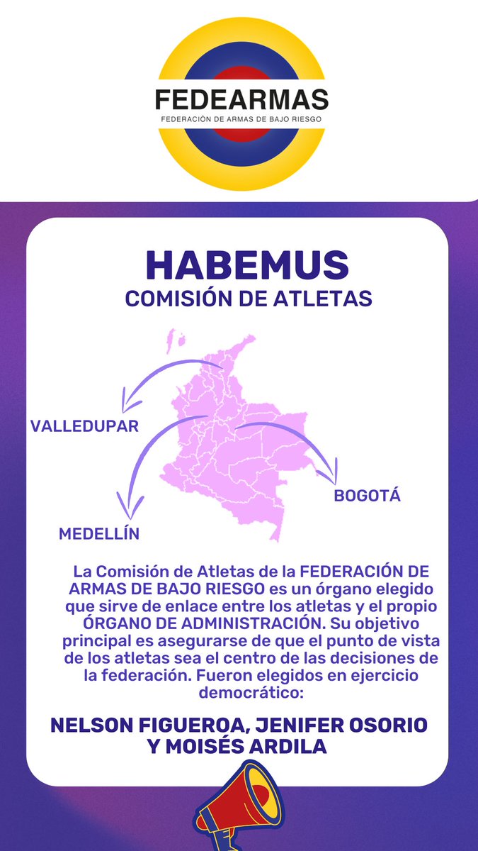 Ayer elegimos comisión de atletas. Ejemplo de buena gobernanza en el deporte. La federación se destaca, por ser de las pocas, que DESEA la participación de los atletas de forma activa #deportedenuevatendencia <a href="/MinDeporteCol/">Ministerio del Deporte</a>