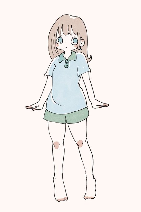 「bare legs white background」 illustration images(Latest)｜4pages