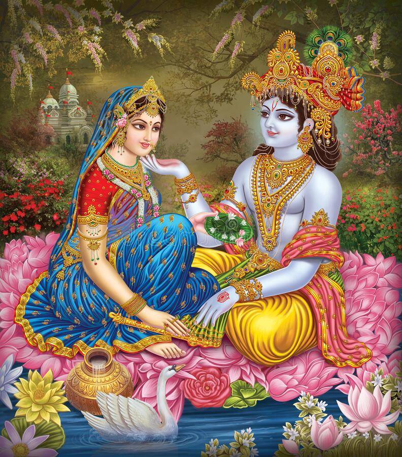 Jaya Radhe! #HappyRadhastami #SupremeGoddess #Shaktitattva