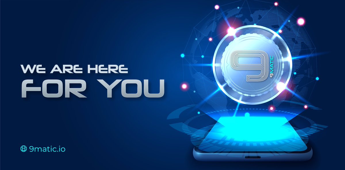 9Matic1's tweet photo. 🤝WE ARE HERE FOR YOU🤝

👉Created with the goal of being a collection of platforms that incorporates numerous crypto and fiat-based initiatives, ideally supporting the basic use of #crypto.🔥

#9matic is more than simply a cryptocurrency.✨

#nft #bnb #btc #polygon https://t.co/jlYNN4D6aT