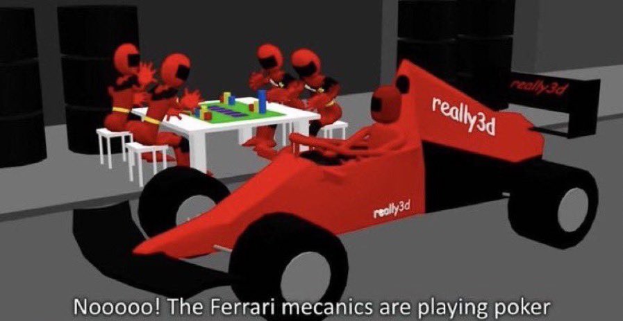 Ferrari be like