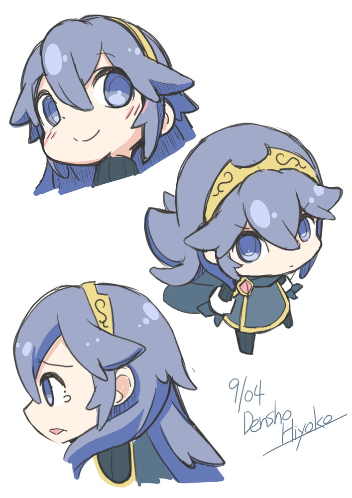 ルキナ(ファイアーエムブレム) 「ちんまいのをいろんな角度で描く練習 #lucina 」|伝書ひよこ🐟のイラスト