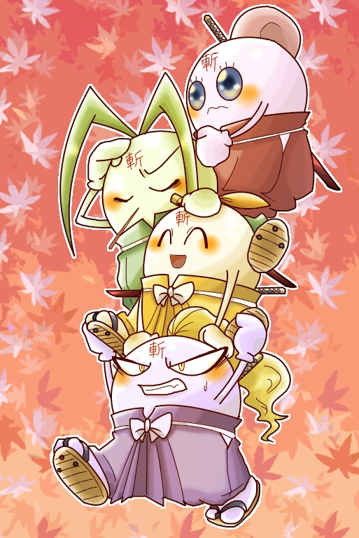 「#最近フォローした方は知らない過去絵を晒す 2013年1月 辻斬り四人組2014」|🎃あきらしゃん🎃のイラスト