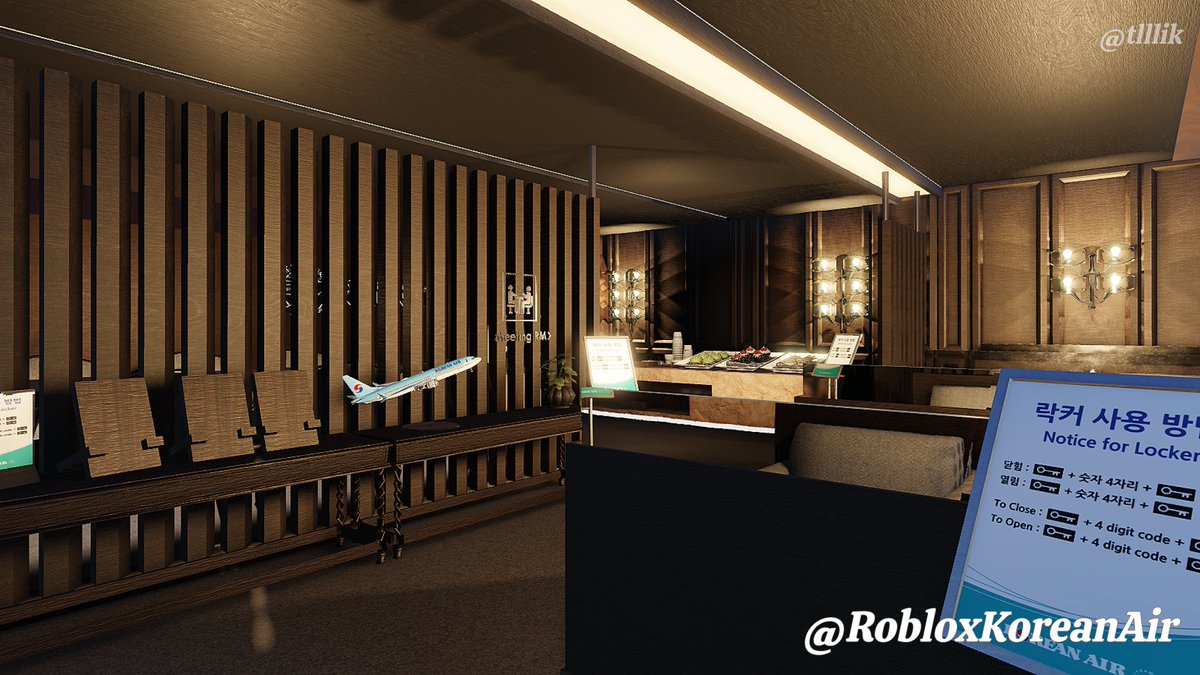 tlllik's tweet image. Lounge for the @RobloxKoreanAir ✈️
#Roblox #RobloxDev #RobloxDevs #로블록스 #Blender3d