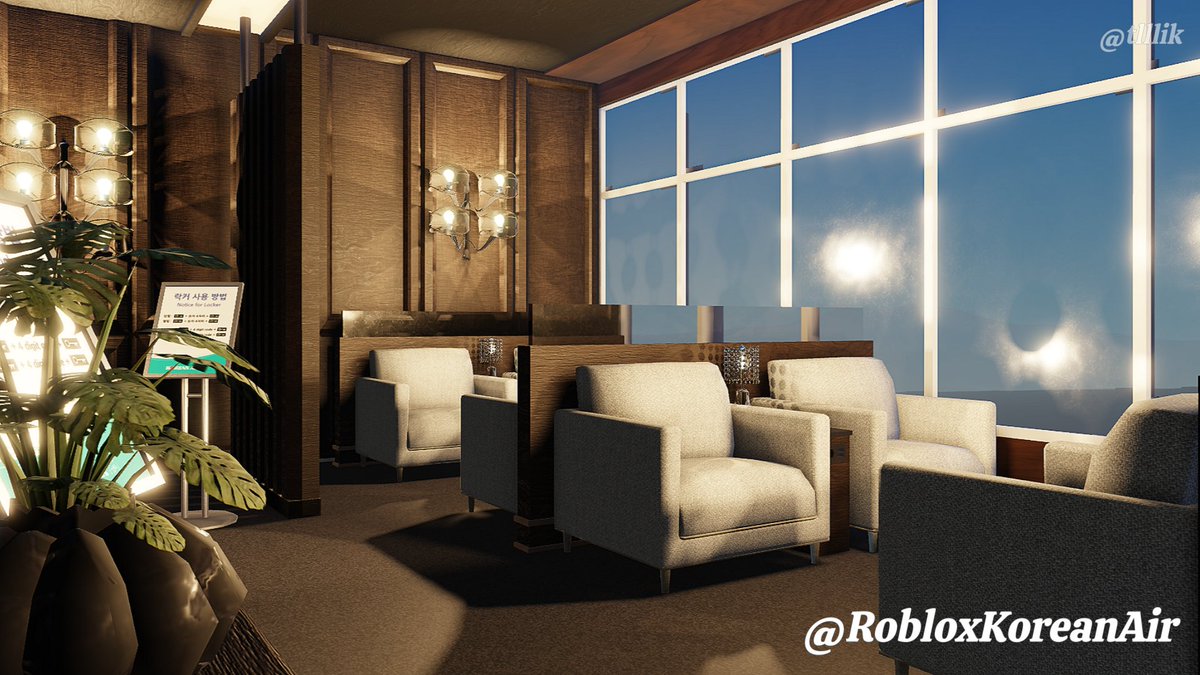 tlllik's tweet image. Lounge for the @RobloxKoreanAir ✈️
#Roblox #RobloxDev #RobloxDevs #로블록스 #Blender3d