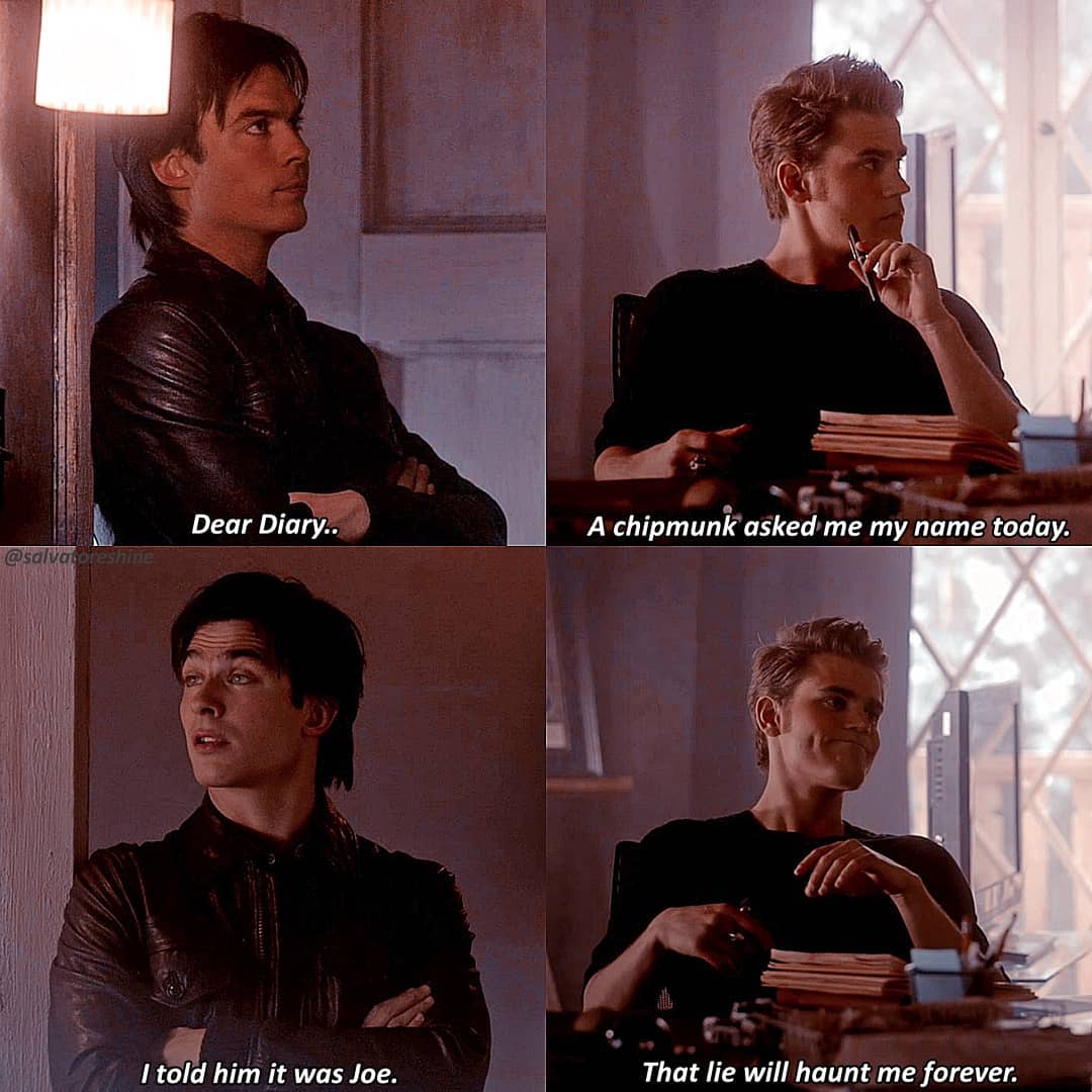I have to admit I do love Damon's humour guys 🤣
#TVDForever #TVDFamily