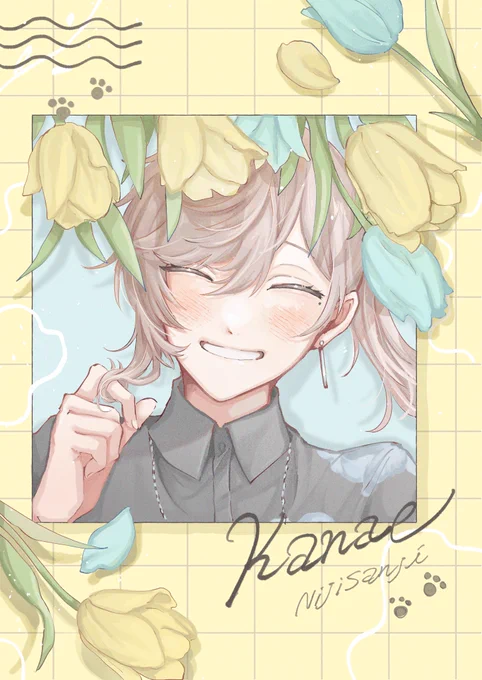 #かな絵  