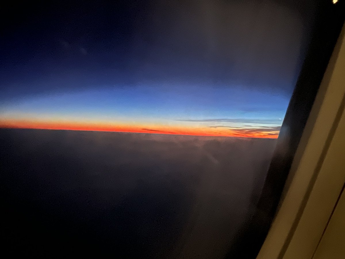 Sometimes in the end you ride off into the sunset. In this story we flew off into the sunrise … because it’s a beginning.