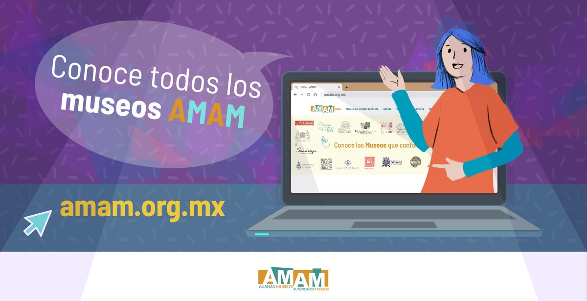 MuseoMIDE's tweet photo. Los museos @amamcdmx somos espacios en donde puedes crear buenos momentos, tener tardes divertidas y aprender sobre estos recintos con diseños únicos y espectaculares.
Conócenos, entra a: https://t.co/Xf5Do4TvdW
📍 Te esperamos hoy en el MIDE, de 11:00 a 18:00 h.
#MuseosAMAM https://t.co/USijn51ARh