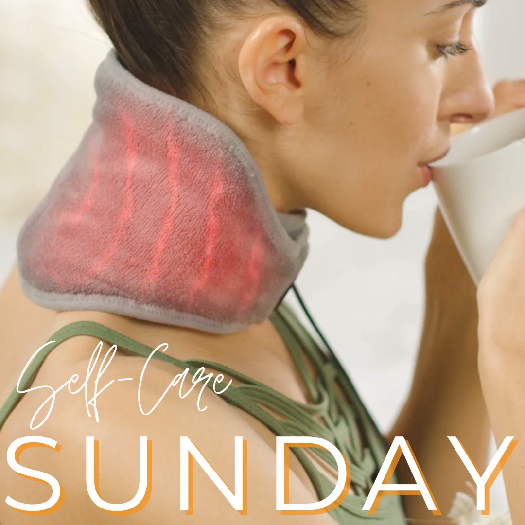 How are you spending your Sunday?😌 

#CalmingHeat #CalmingHeatNeckWrap