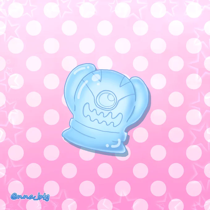 ドグーちゃんグミ!昨日グミの日でゲルちゃんグミを描いたあと他のイロウスグミのデザインも頭に浮かんで来たので描いてみましたw#バトガ #バトルガールハイスクール#イロウス 