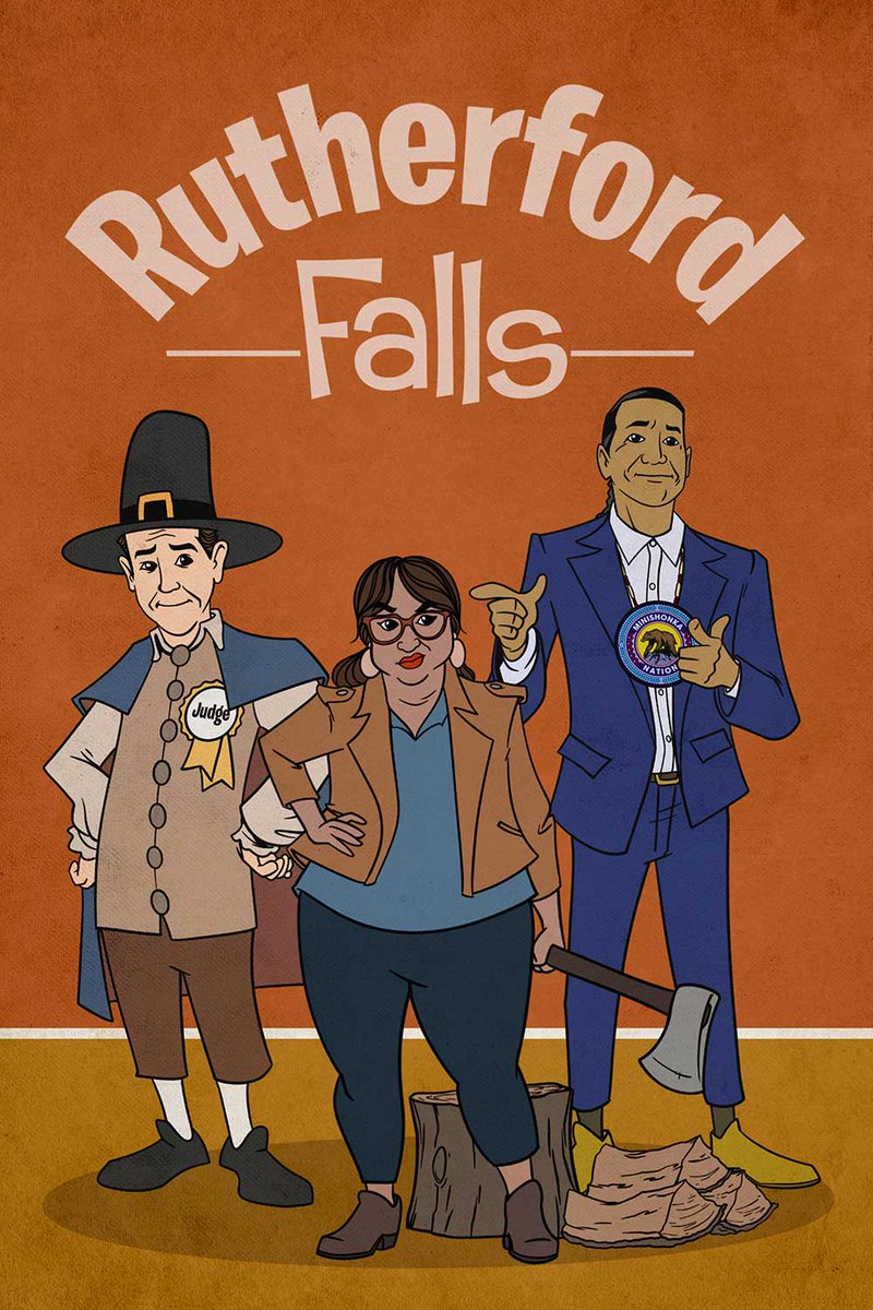 Joss Whedon (BARF!) continued Firefly with a series of comics/graphic novels.  If @sierraornelas and @edhelms  wanted to do the same with #RutherfordFalls, I'd totally do it.  I mean, I kinda already did a thing...